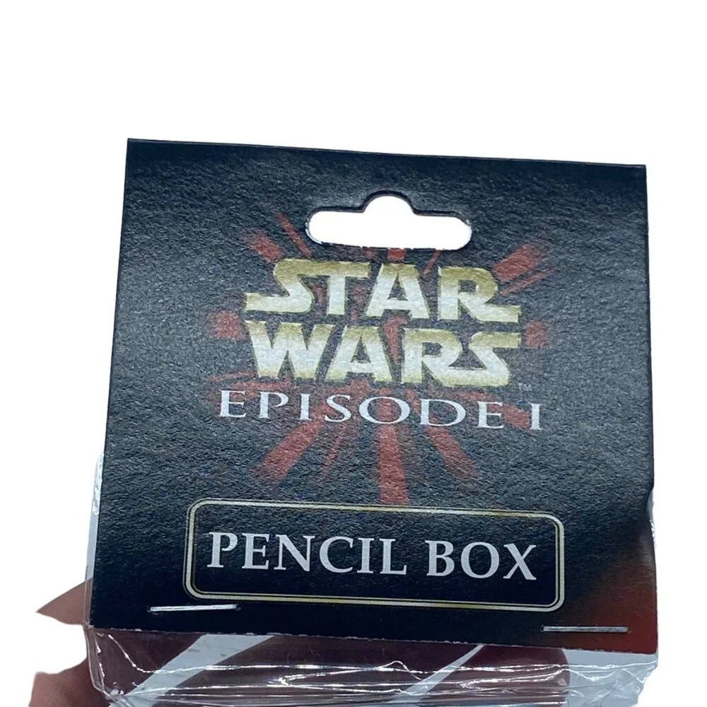Star Wars Episode I Metal Pencil Box Jedi vs Sith NEW Lucasfilms School Supplies